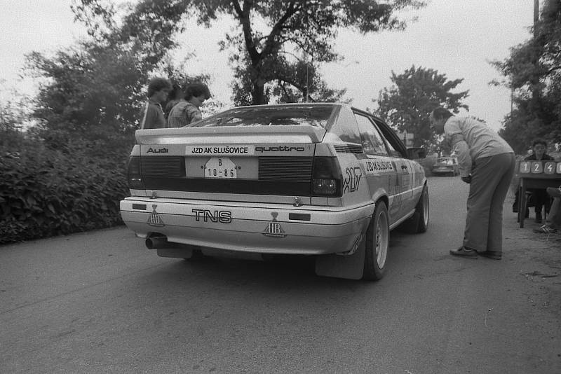 Rallye Sklo Union Teplice objektivem Bořivoje Chaloupky.