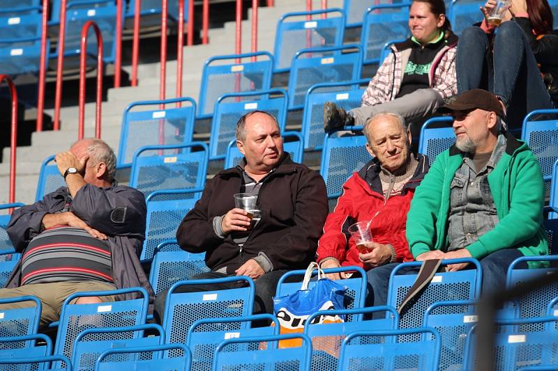 Fanoušci na fotbale Teplice - Příbram