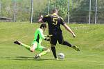 I. B třída: Duchcov (v modrém) - Vroutek 3:6