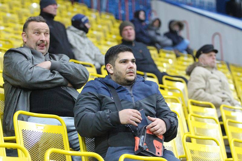 Fanoušci na zápase Teplice - Bohemians