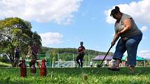 Na hřišti v Ohníči se konal Den netradičních sportů. Záštitu převzalo Regionální centrum Sportu pro všechny Teplice.