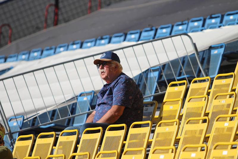 Diváci na fotbale Teplice - Pardubice