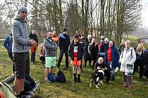 Na Barboře v Oldřichově se v neděli 2. ledna konal workshop otužování. Vedl ho český reprezentant freedivingu David Vencl z Teplic.