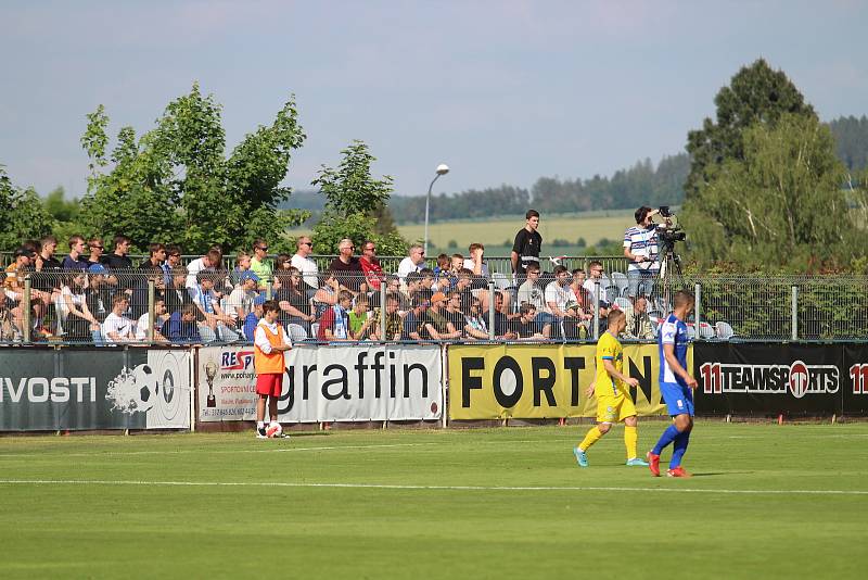 Diváci na fotbale Vlašim - Teplice