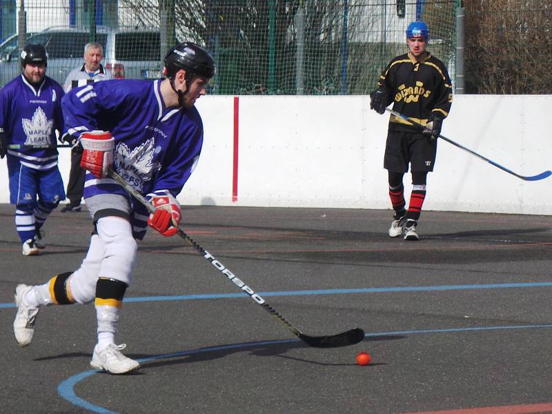 Okresní hokejbalová liga: Perla Řetenice - Krupka Wizards 6:3