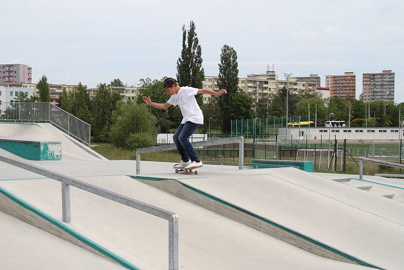 Skatepark Anger v Teplicích je po skončení karantény v obležení.