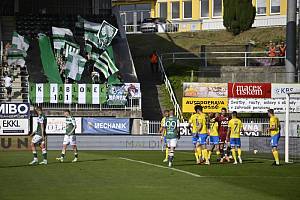 Momentka je ze severočeského derby Jablonec - Teplice.