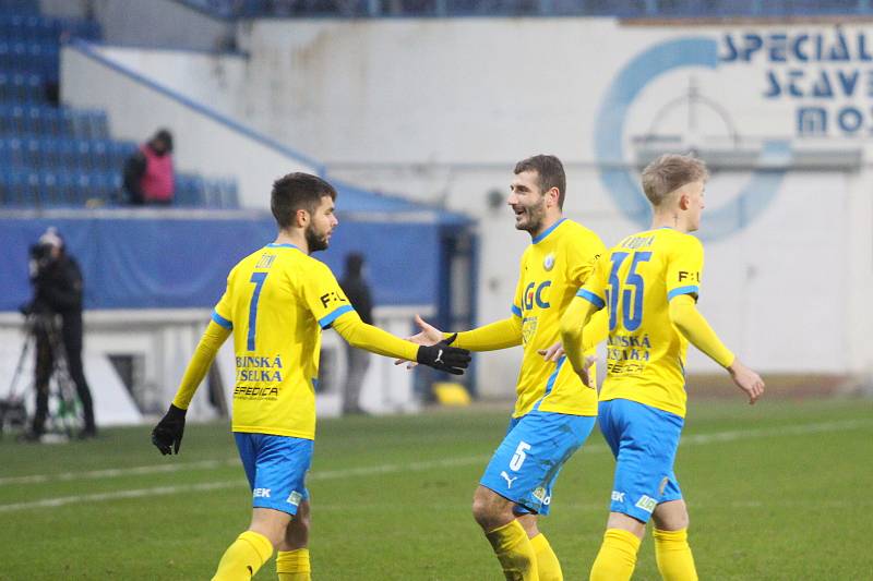 Tepličtí vyhráli v duelu 13. kola nad Brnem 1:0.