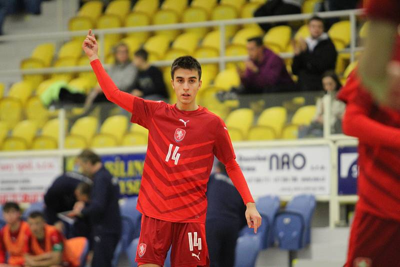 Mezistátní futsal U19 České republika - Francie