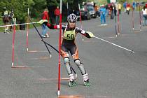 Slalom na "inlajnech"