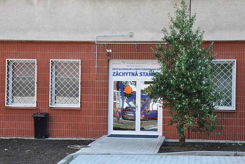 Protialkoholní záchytná stanice v Teplicích, než došlo k jejímu otevření. Provoz byl zahájen v květnu 2019.