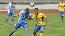 První barážový zápas dorostu o fotbalovou extraligu vyhrály v Liberci 2:0 Teplice