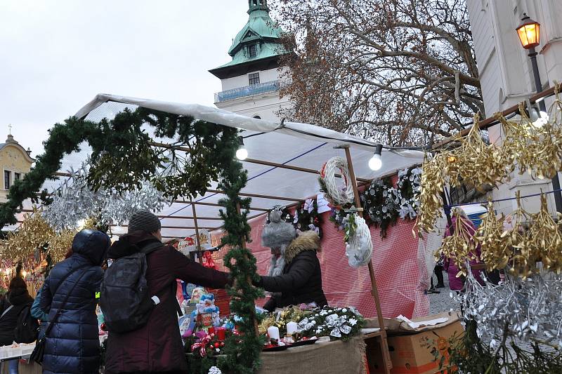 Vánoční trhy v Teplicích.
