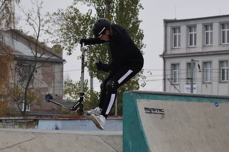 Skatepark na Angru v Teplicích.