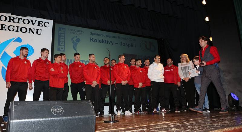 Slavnostní vyhlášení Sportovce regionu za rok 2019 v Teplicích