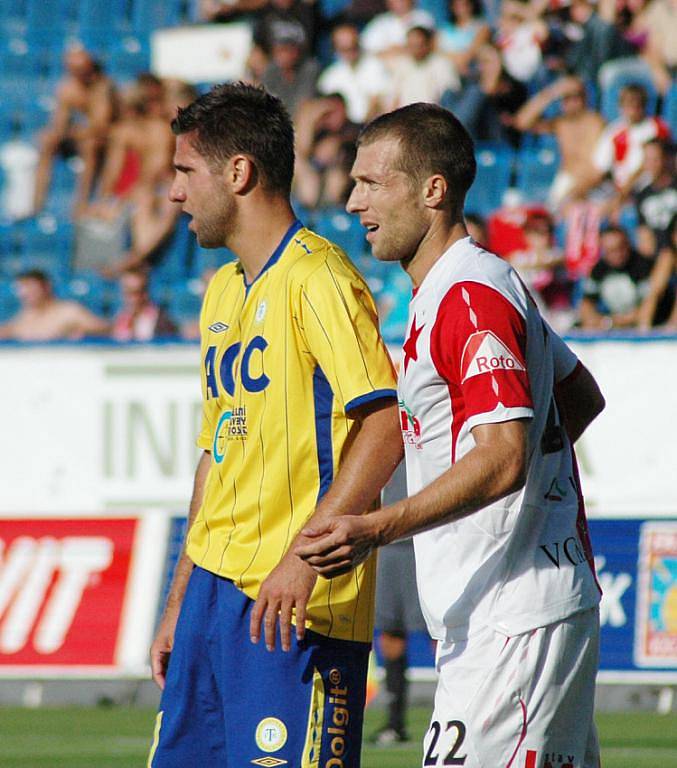 Teplice - Slávia, 23. srpna 2009, Na Stínadlech, 1:1