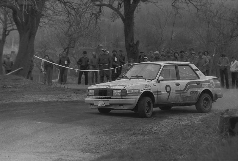 Rallye Sklo Union Teplice objektivem Bořivoje Chaloupky.