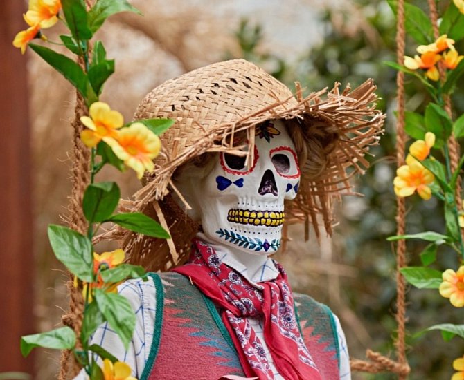 Botanka láká na výstavu Día de los Muertos.