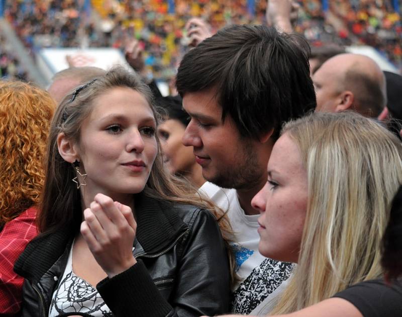 Koncert kapely Kabát na Stínadlech