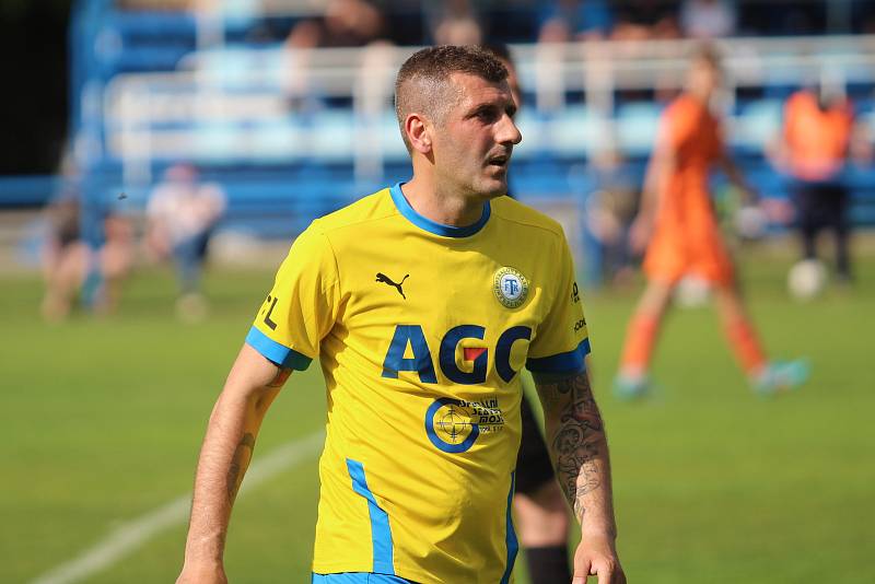 Admir Ljevaković v dresu FK Teplice B