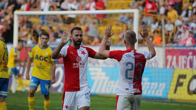 Zápas 2. kola FK Teplice - SK Slavia Praha