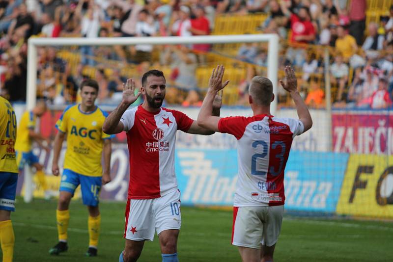 Zápas 2. kola FK Teplice - SK Slavia Praha