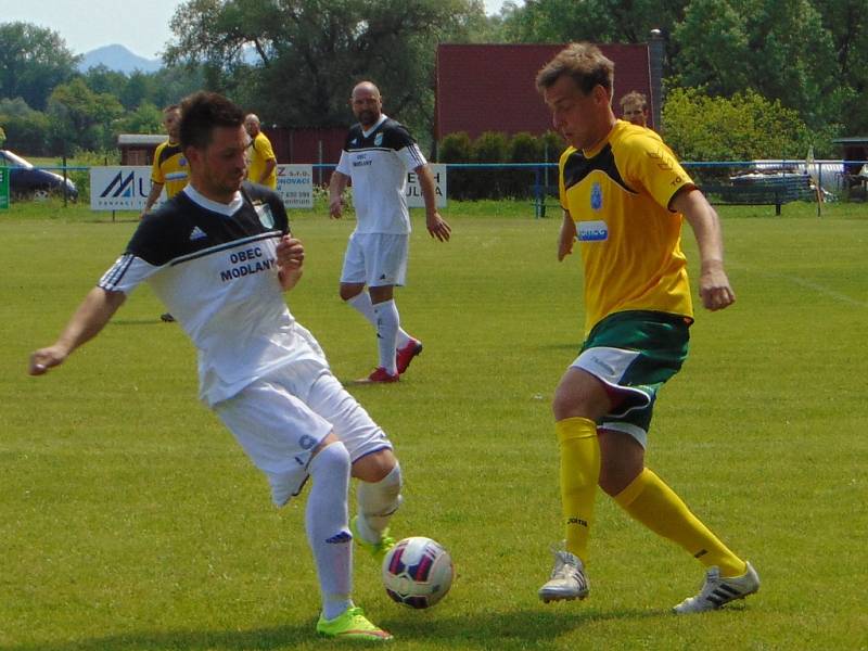 Baník Modlany - Sokol Horní Jiřetín 1:2.