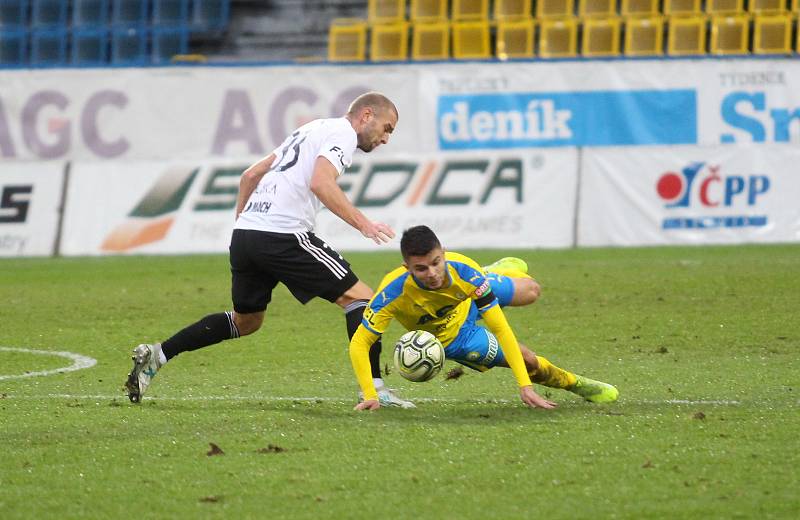 Teplice v posledním domácím utkání roku 2019 porazily Zlín 2:1.