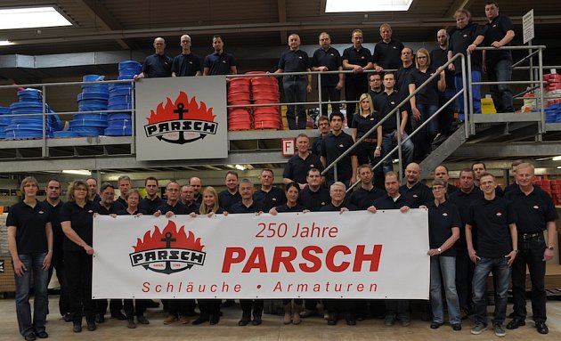 Výročí firmy Parsch.