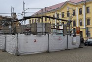 Rekonstrukce informačního centra na Benešově náměstí v Teplicích