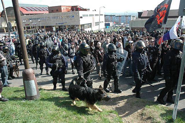 Pochod DSSS v Krupce, 9. dubna 2011