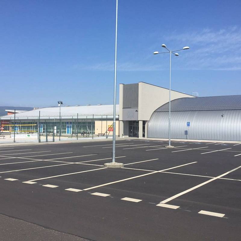 Sport Aréna Teplice se mění na očkovací centrum.