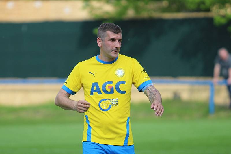 Admir Ljevaković v dresu FK Teplice B