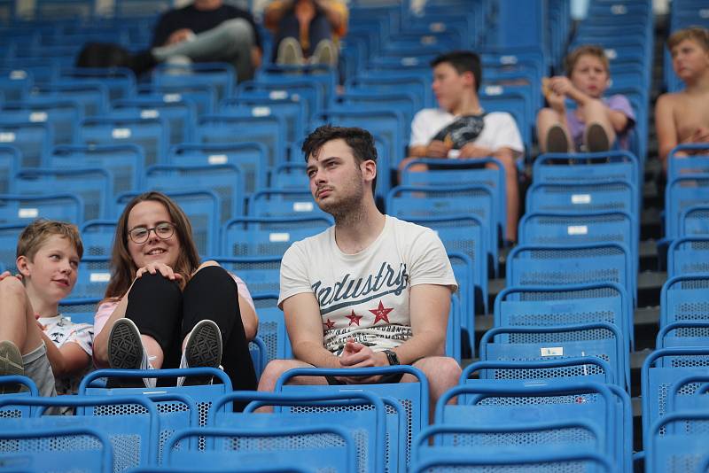 Fanoušci na utkání Teplice  - Olomouc