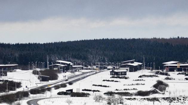 Na hraničním přechodu Cínovec – Altenberg (na snímku) je klid.