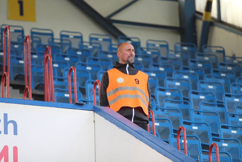 Diváci na fotbale Teplice - Pardubice