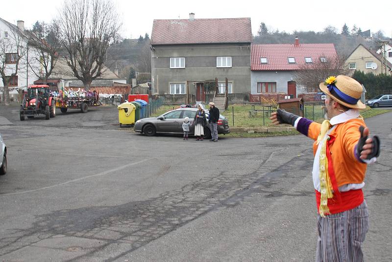 Masopust ve Bžanech.