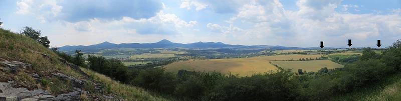 Vizuál areálu skladovacích hal u Malhostic zveřejněný v rámci dokumentace na úřední desce Ústeckého kraje.