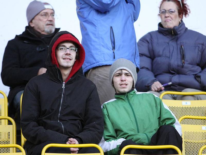 Diváci na fotbale Teplice - Plzeň