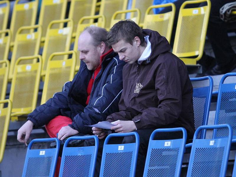 Diváci na fotbale Teplice - Plzeň