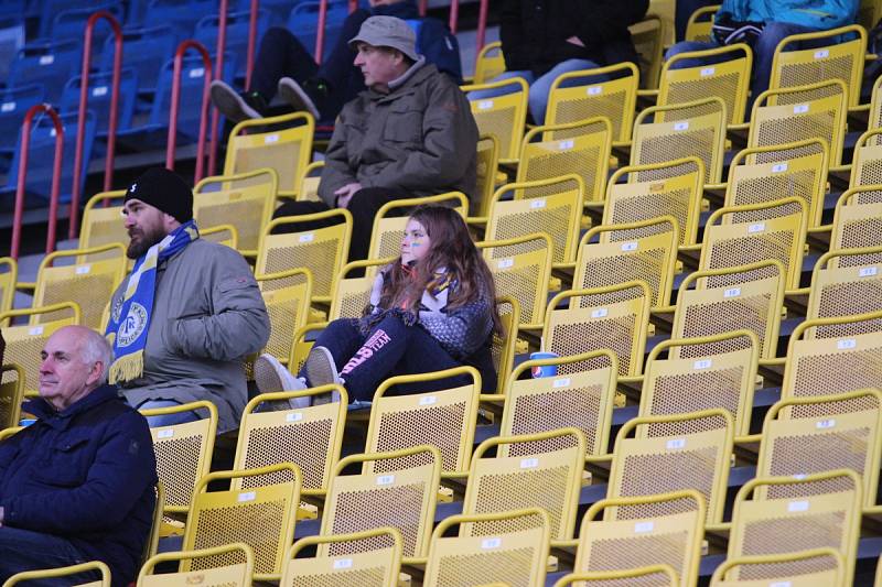 Fanoušci na zápase Teplice - Bohemians