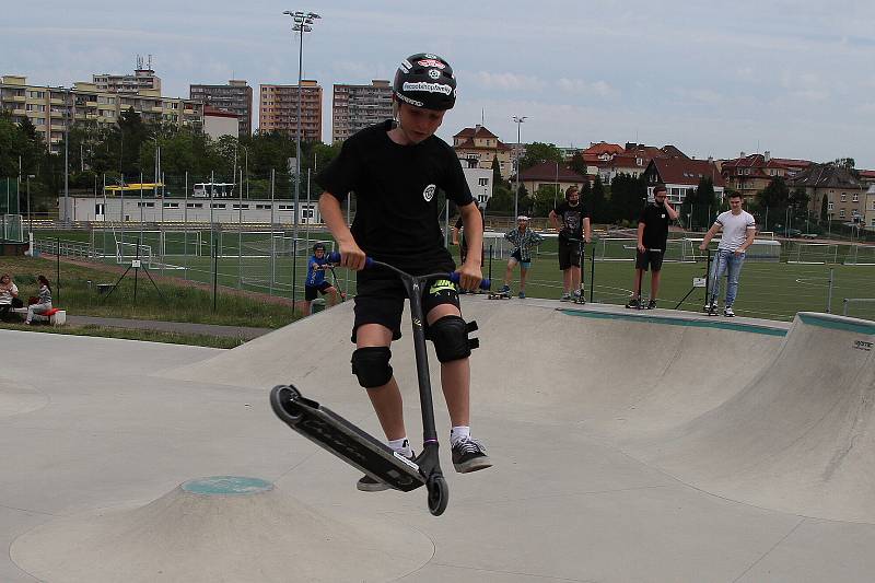 Skatepark Anger v Teplicích je po skončení karantény v obležení.