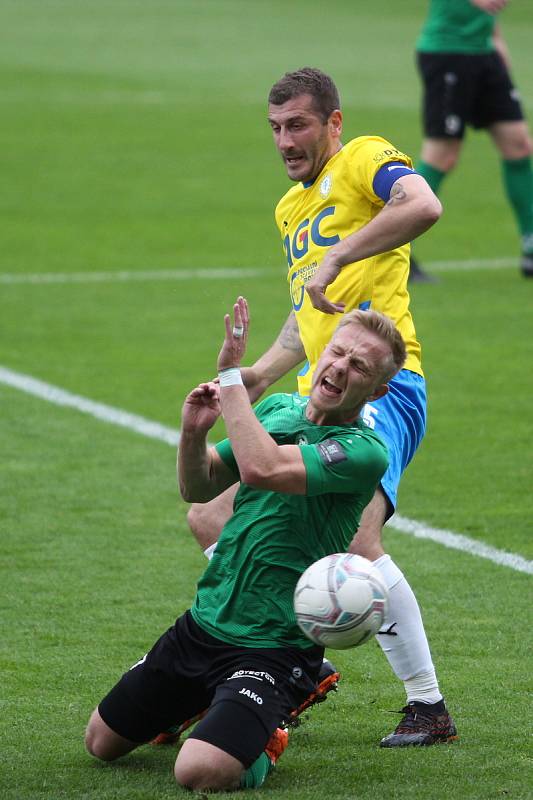 V rozlučkovém duelu Admira Ljevakoviće remizovaly Teplice s Příbramí 2:2.