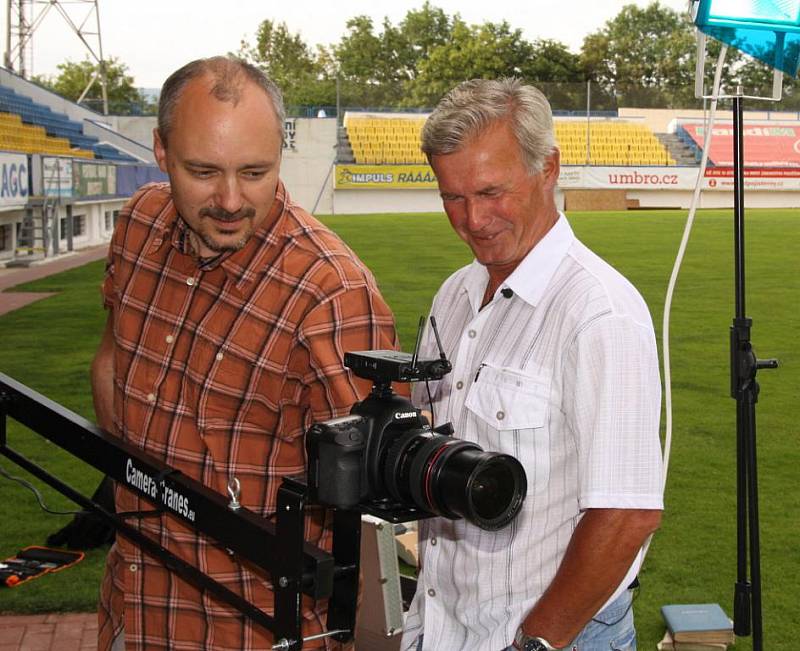 Natáčení dokumentu o Pavlu Verbířovi - v hlavní roli nyní Jaroslav Melichar