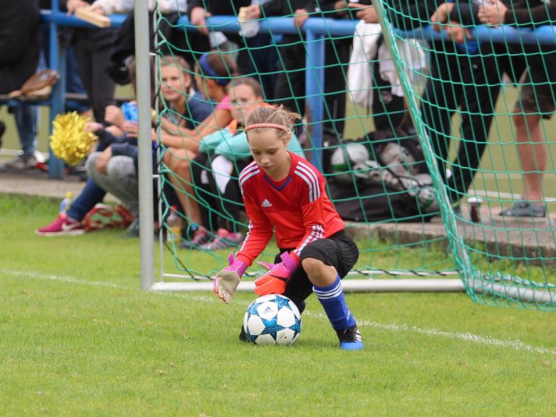 Mladší žákyně: Teplice - Hradec Králové 0:7