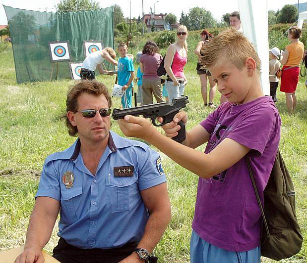 Den prevence, na kterém se podílel celý záchranný systém, byl věnovaný především dětem