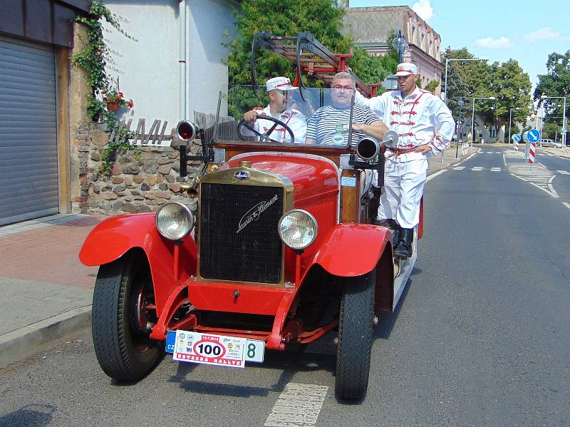 Ústecká veterán rallye 2018 v Proboštově na Teplicku.