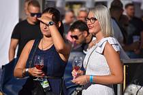 Z festivalu vína na Zámeckém náměstí v Teplicích, v sobotu 6. srpna 2022.