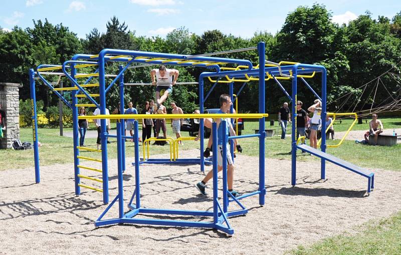 Teplice mají první workoutové hřiště