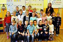 Na fotografii jsou žáci ze ZŠ Metelkovo náměstí, Teplice, 1. C třída paní učitelky Veroniky Sedláčkové.